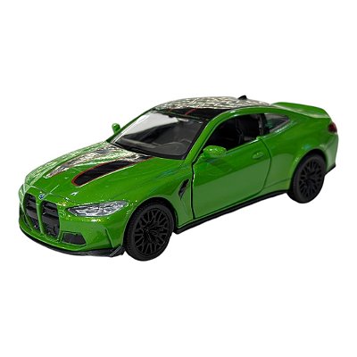 Miniatura BMW M4 CSL Verde RMZ Metal 1:36