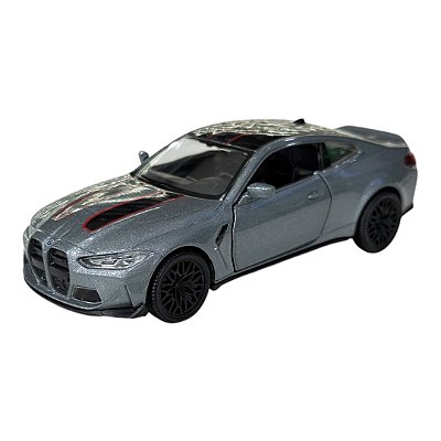 Miniatura BMW M4 CSL Cinza RMZ Metal 1:36
