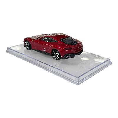 Miniatura Ferrari Roma com Acrílico 1:43