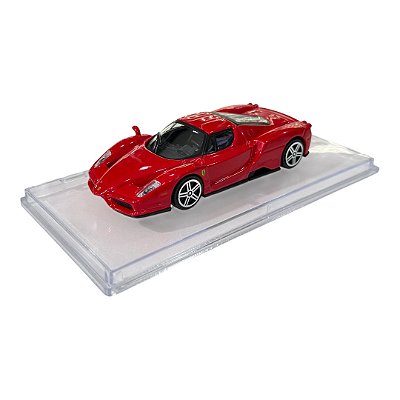 Miniatura Ferrari Enzo Vermelho com Acrílico 1:43