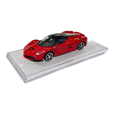 Miniatura La Ferrari com Acrílico 1:43