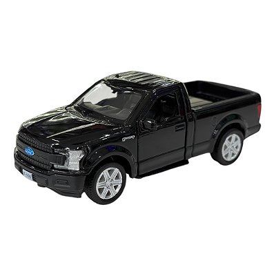 Miniatura Ford F150 Preto RMZ Metal 1:40
