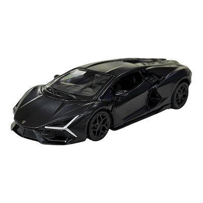 Miniatura Lamborghini Revuelto Preto RMZ Metal 1:36