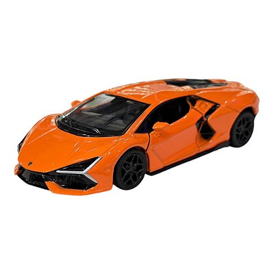 Miniatura Lamborghini Revuelto Laranja RMZ Metal 1:36