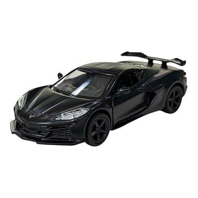 Miniatura Chevrolet Corvette Z06 Preto RMZ Metal 1:36