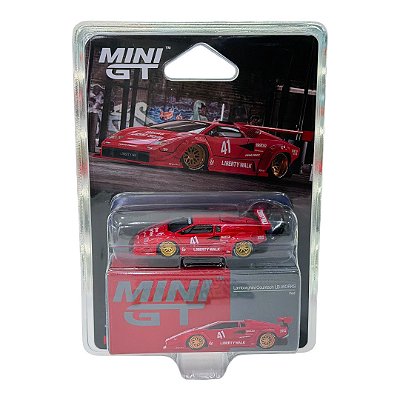 Miniatura MiniGT Lamborghini Countach LB Red #1100 1:64