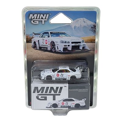 Miniatura MiniGT Nissan LB R34 Super #1059 1:64