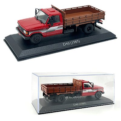 Miniatura Chevrolet D40 1985 Série Ouro Edição 59 1:43