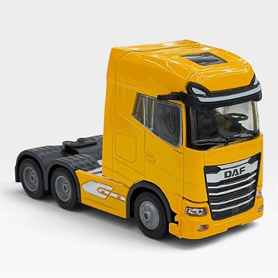 Miniatura Caminhão Daf Amarelo 1:50