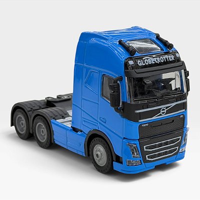 Miniatura Caminhão Volvo FH Azul 1:50