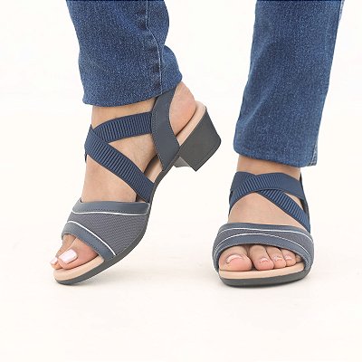 Sandália Feminina Usaflex NEW BLUE