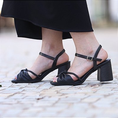 Sandália Feminina Piccadilly PRETO