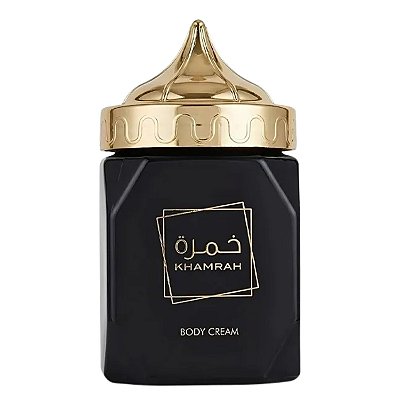 Body Cream Khamrah Lattafa Creme Hidratante 300g