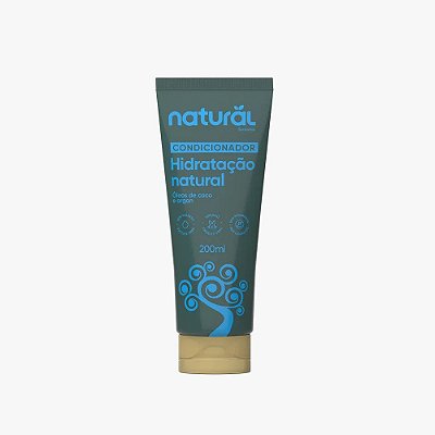 Condicionador com Óleo de Coco e Argan 200mL - Orgânico Natural