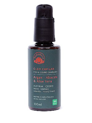 Óleo capilar fios e couro cabeludo 100ml - Bioessência