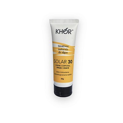 Protetor Solar Facial e Corporal FPS30 50g - KHOR