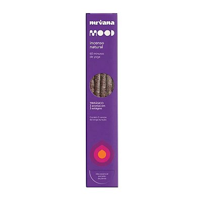 Incenso natural trifásico 60 minutos de yoga - Nirvana