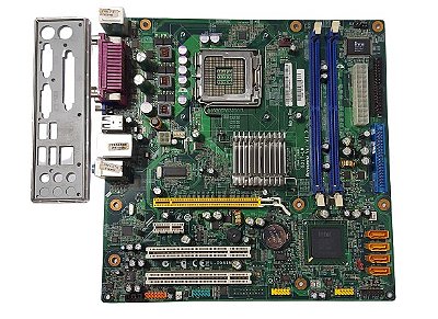 Placa Mãe 775 Lenovo G31T-LM Com Espelho
