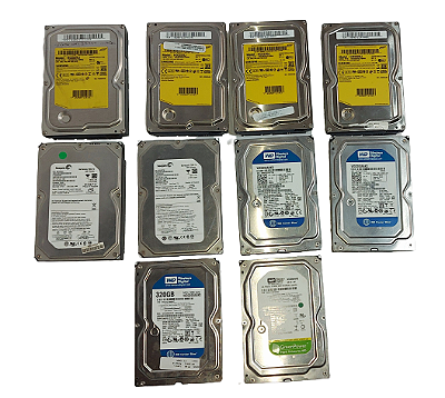 Kit 10 unidades HD 320GB para PC/Desktop