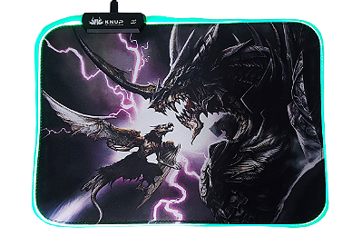Mouse Pad Gaming Iluminação Rgb Knup - Kp-s012