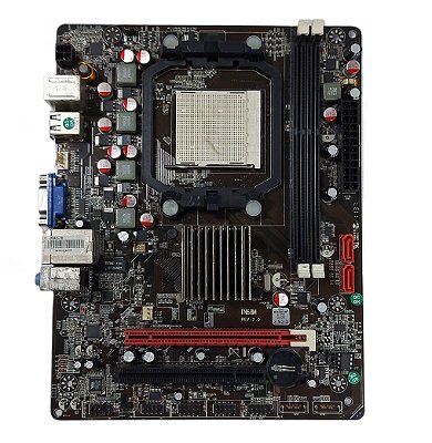 Placa Mãe Jetway TN68M AMD AM2 Rev. 2.0 DDR3