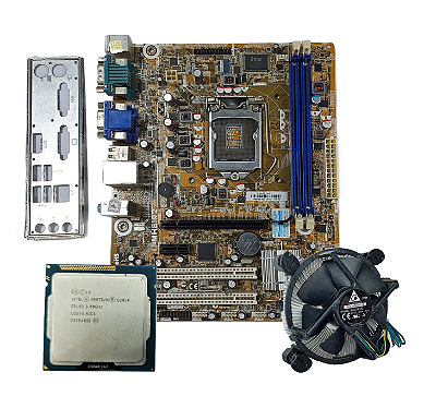 Kit Placa Mãe IPMH61R2  + Processador Intel Pentium G2030 + Cooler