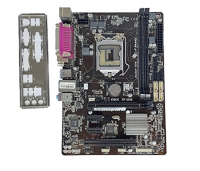 Placa Mãe 1150 OKI ST 4259 4ª Geração DDR3 Com Espelho