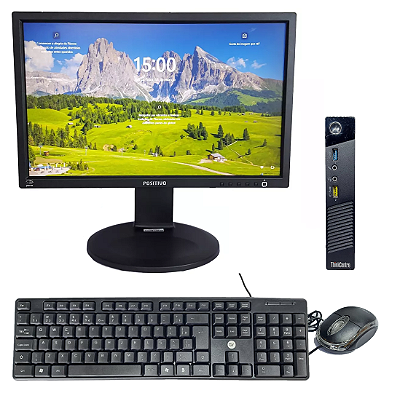 Computador Completo Mini Escritório i3 8GB SSD 120GB