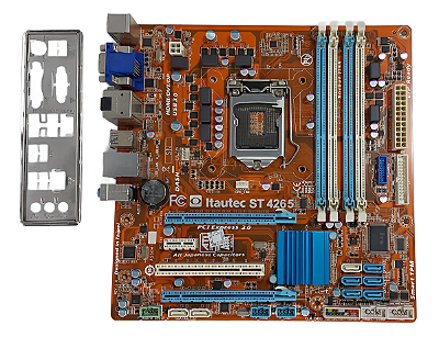 Placa Mãe 1155 Itautec St 4265 - Com Espelho