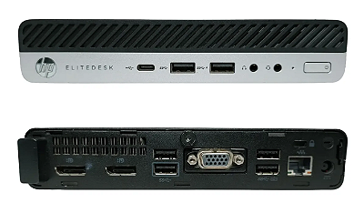 Mini PC HP EliteDesk 800 G4 Core i5 8th 8GB RAM 120GB SSD