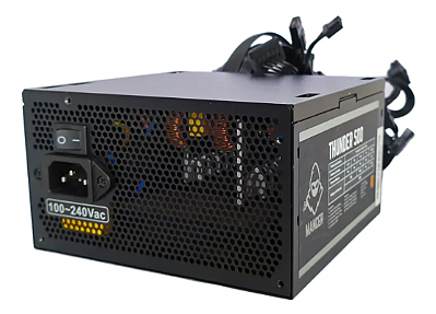 Fonte Atx Mancer Thunder 500w Bronze 80 Plus Bronze