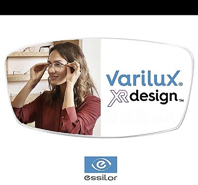 Lente Varilux XR Design Original com Antirreflexo Crizal Prevencia