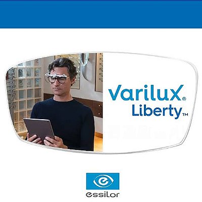 Lentes Varilux Liberty 3.0 com Antirreflexo Trio Easy Clean
