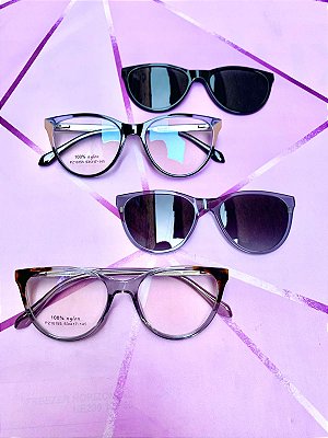 Óculos Clip-on Feminino - Drica