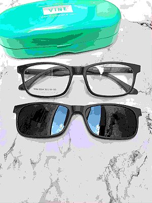 Armação Unissex Clip-on - T9504