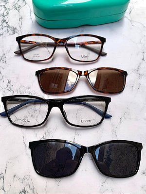 Armação Clip-on Feminina - F0001