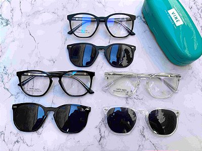 Armação Unissex Clip-on - PZ10029