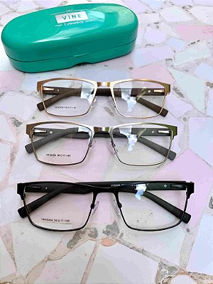 Óculos Masculino em Metal - VK303