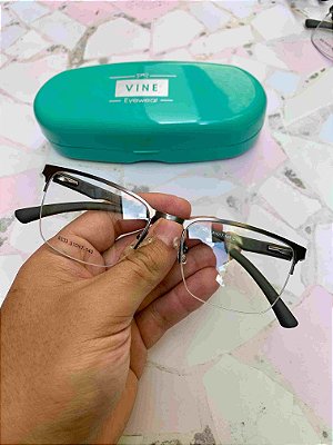 Óculos Fio de Nylon em Metal - 8033