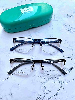 Óculos Fio de Nylon em Metal - 8031