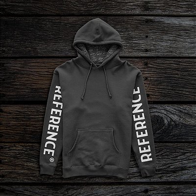 Moletom canguru preto REFERENCE