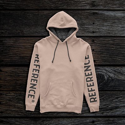 Moletom canguru bege REFERENCE