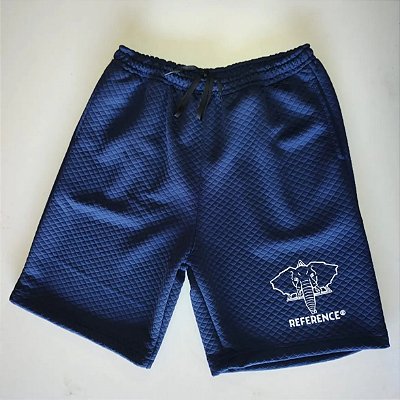 Bermuda REFERENCE® azul marinho matelassê