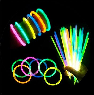 Pulseira de Neon Tubo c/50 Unidades