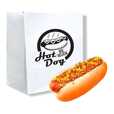 Saco Para Cachorro Quente / Hot Dog (Diversos Tamanhos)