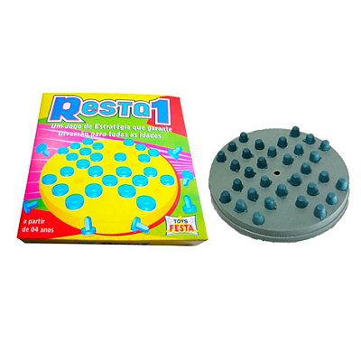 Jogo Resta 1 Brinquedo Prenda