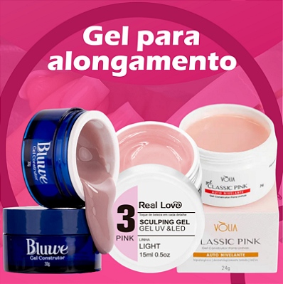 Mini Banner - GEL PARA ALONGAMENTO