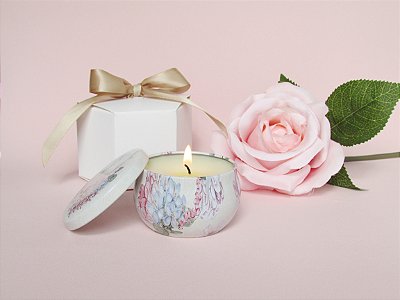 Mini vela aromática - Flor de Laranjeira 90g