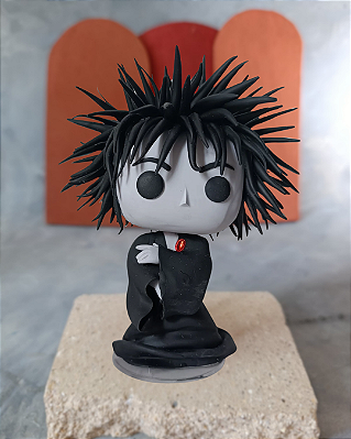 Sandman no estilo funko em biscuit
