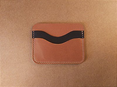 Carteira de couro compacta - Mu Leather Goods